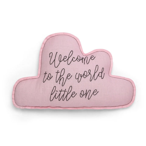 Plushie Cushion <br> Welcome to the world, Pink