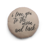 Plushie Cushion <br> I love you to the moon and back