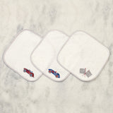 Vroooom! Wash Cloths <br> Set of 3