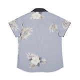 Blue Floral Boys Shirt