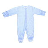 Blue Stripe Boy Footie