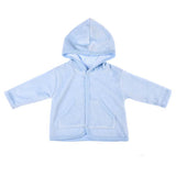 Plain Blue Baby Boy Jacket