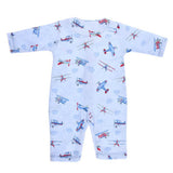 Helicopter Printed Boy Playsuit