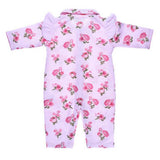 Rose Printed Baby Girl Printed Playsuit