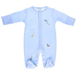 Tiny Giraffe Printed Boy Footie