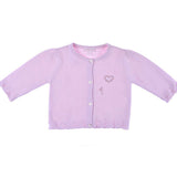 Plain Baby Girl Cardigan