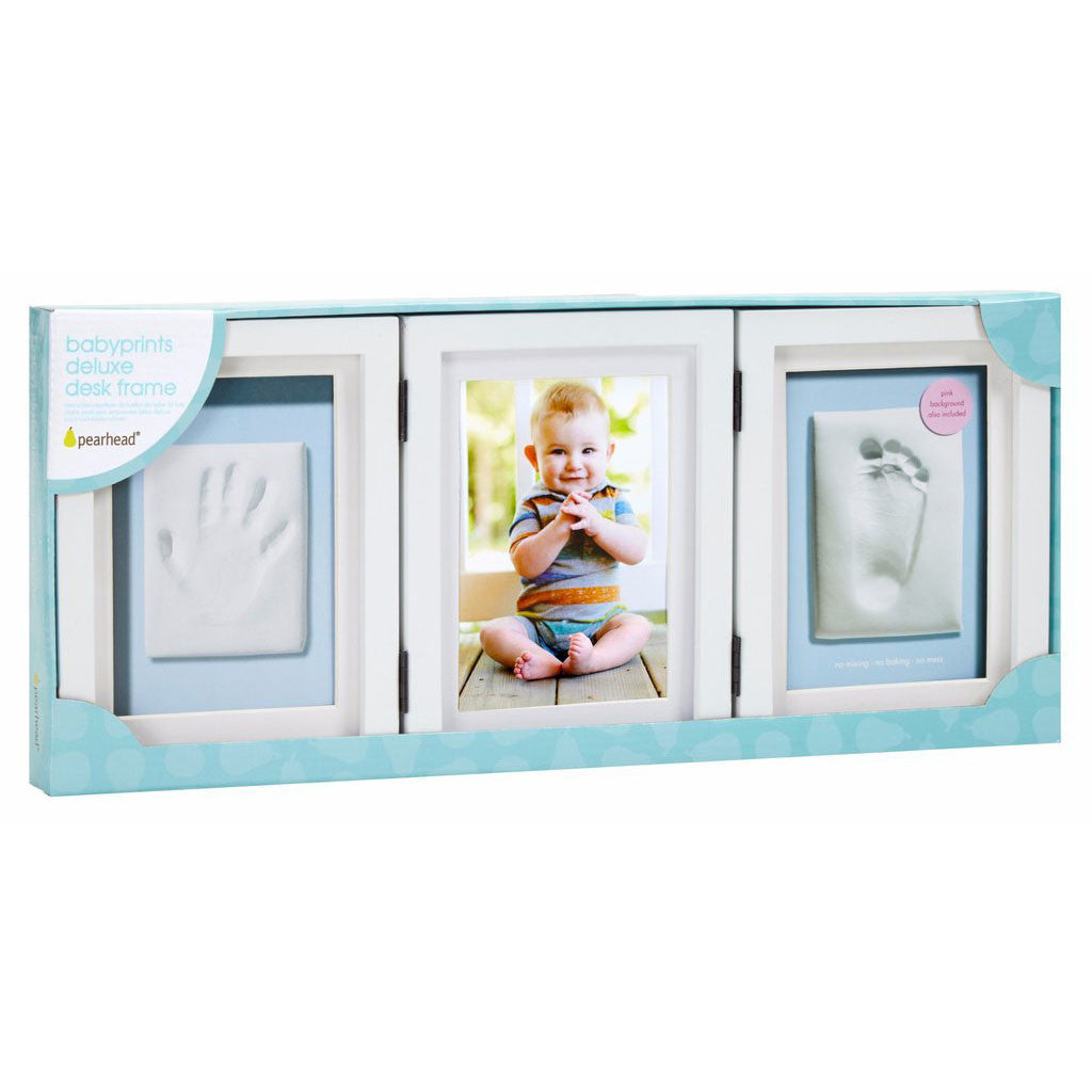 Babyprints Desk Frame Triple - White