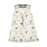 Butterfly with Black Yoke - Dress