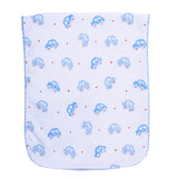 Burp Cloth, Printed Blue Car <br> 100% Peruvian Cotton