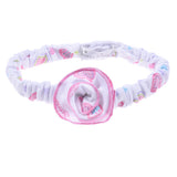 White & Pink Headband