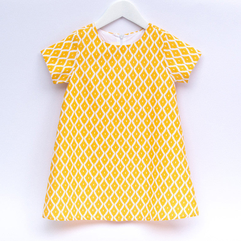 Girls Stylish Diamond Shape Shift Dress