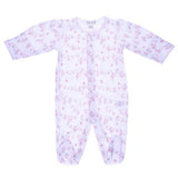 Pink Printed Footie