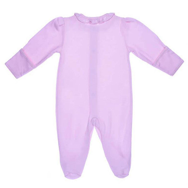 Plain Pink Footie