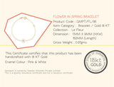 18K Gold Flower in Spring Bracelet <br> Le Fleur Collection