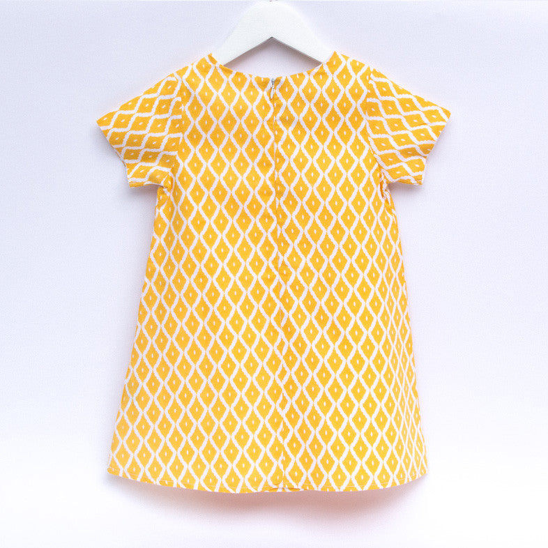 Girls Stylish Diamond Shape Shift Dress