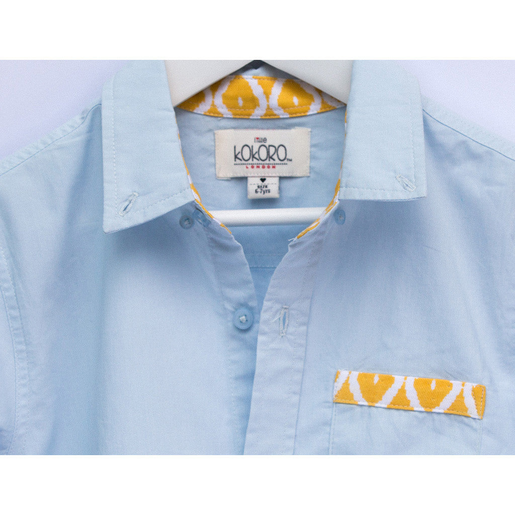 Classic Boys Blue Long sleeve Shirt