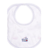 Bib, Multicolour Nautical Printed <br> 100% Peruvian Cotton