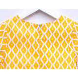 Girls Stylish Diamond Shape Shift Dress