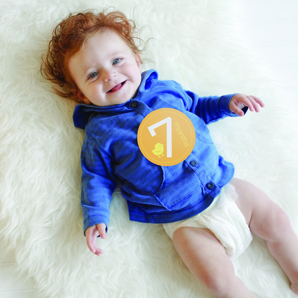Baby Milestone Stickers - Neutral