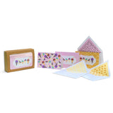 Ice-Cream Collection <br> Personalised Foldover Cards with Matching Envelopes <br> <span style="font-size: 10px;">Set of 12</span>