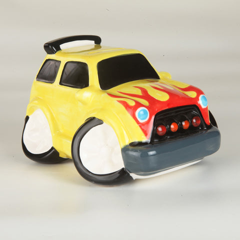 Ceramic Money Bank <br> Yellow Monster Truck
