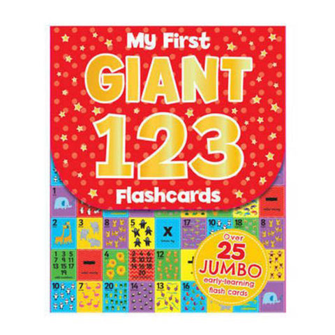 My First Giant Flash Cards: 123<br> <span style="font-size: 11px; font-family:Helvetica,Arial,sans-serif;">27 Giant Flash Cards</span>
