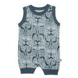 Totem Pole Romper <br> 100% Organic, Non Toxic