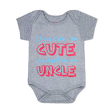 If You Think I'm Cute You Should See My Uncle <br> Organic Cotton Onesie