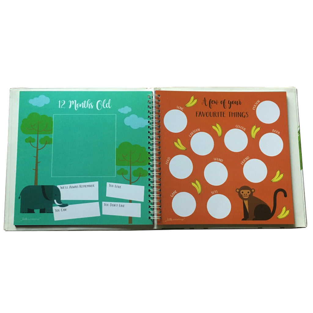 My Little Book of Adventures <br> Baby Record Book