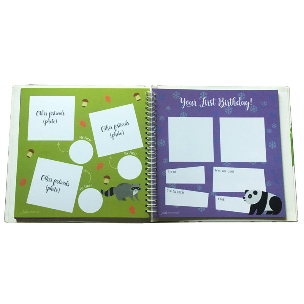 My Little Book of Adventures <br> Baby Record Book