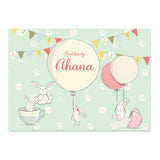 Personalised Sketch Book & Crayon Set <br> Bunny