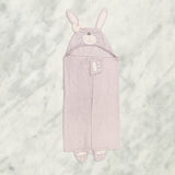 Bunny Animal Bath Wrap <br> <span style="font-size: 11px; font-family:Helvetica,Arial,sans-serif;">Can Be Personalised</span>