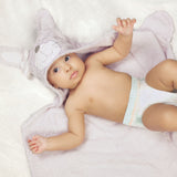 Bunny Animal Bath Wrap <br> <span style="font-size: 11px; font-family:Helvetica,Arial,sans-serif;">Can Be Personalised</span>