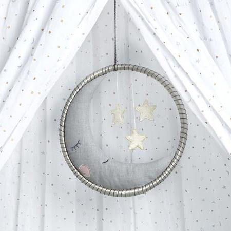'Under The Moon' Dream Ring Mobile - Nursery Decor