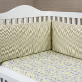 Cot Bumper <br> Herringbone