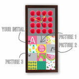 Personalised Wall Clock <br> Girl