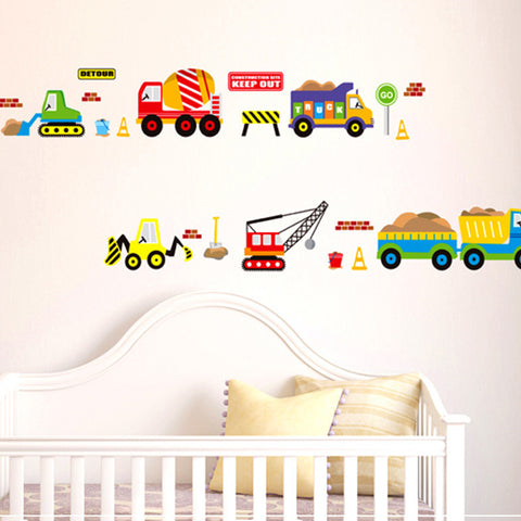 Wall Sticker <br> Construction Site