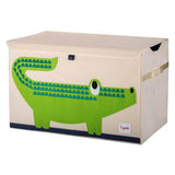 3 Sprouts Green Crocodile Toy Chest