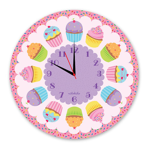 Wall Clock <br> Cupcake