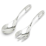 Sterling Curve Spoon/Fork Set