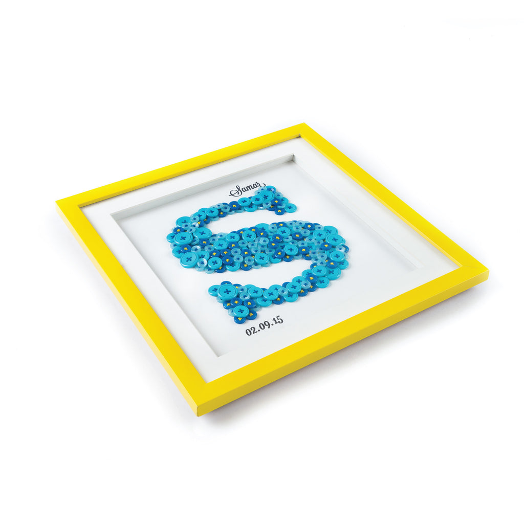 Cute as a Button Frame