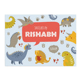 Personalised Sketch Book <br> Dinosaur