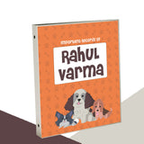 Personalised Binder<br/>Doggie Love Theme