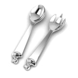 Sterling Duck Spoon/Fork Set