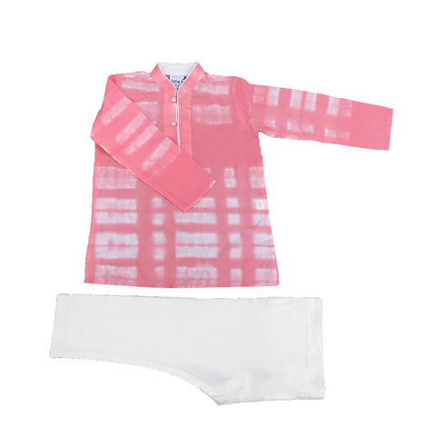 Krishna Mehta Pink Kurta Set