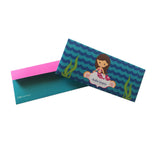 Personalised Cash Envelopes<br/>Mystical Mermaids <br><span style="font-size: 10px;">Set of 12</span>