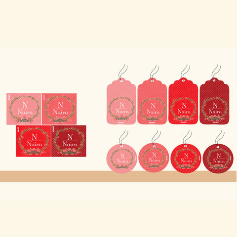 Gift Tag Set <br/>Elegance Theme