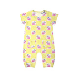 Layette Set with Long-Legged Romper <br>Elephant with Balloons<br> <span style="font-size: 11px; font-family:Helvetica,Arial,sans-serif;">Can Be Personalised</span>