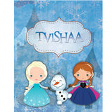 Personalised Folder <br/>Snowflake