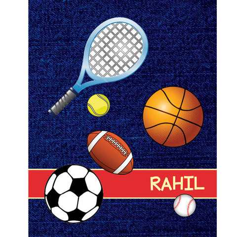 Personalised Folder <br/>Sports